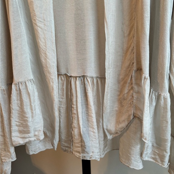 Piazza Del Tempio Long‎ Sleeve See Through Women’s Cardigan LG NWT - Picture 5 of 9